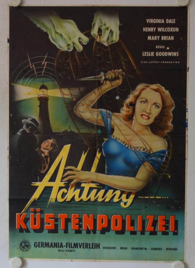 Achtung, Küstenpolizei originales deutsches Filmplakat